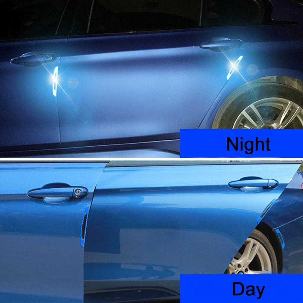 Safety Bumper Reflective Strip Side Stickers Automotive Safety Warning Stickers Anti-collision Mark