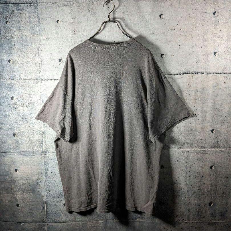 [USED] Vintage American comic book anime T-shirt, monster print, vintage grey