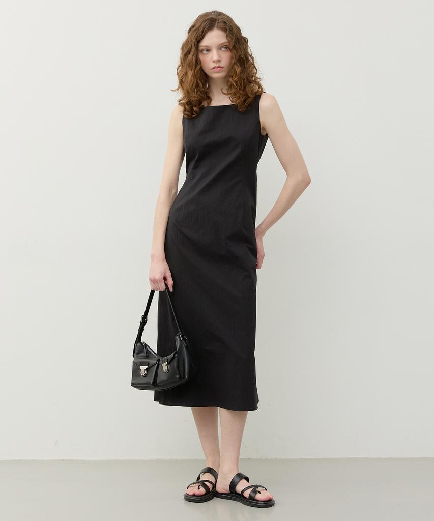 City Breeze Square Strap Dress_3 Colors