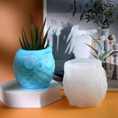 Silicone Handmade Moulds Unique Flowerpot Molds Animal Shape Silicone Succulent Planter Mold Crafting Mold for Flowerpot