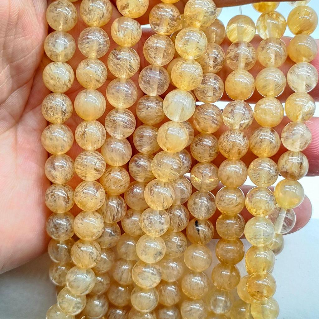 Zhiyue Jewelry Natural Stone Watermelon Beads - DIY Handmade Beading Accessories