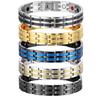 Magnetarmbänder für Männer Schmerzlinderung Titanstahl Starke Magnete Armband Verstellbares Armband Dropshipping