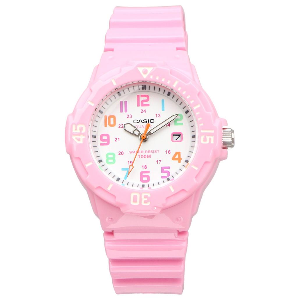 Casio Cheap Overseas Analog Women's Watch, Model, LRW-200H-4B2V