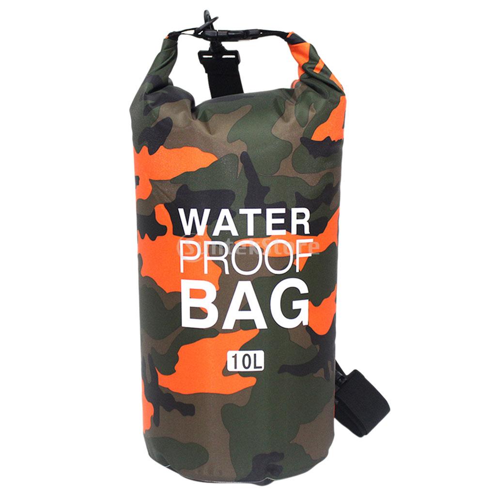 2L/5L/10L Waterproof Dry Bag Pack Sack Swimming Rafting Kayaking River Trekking Floating Sailing Canoing Boating Water Bag