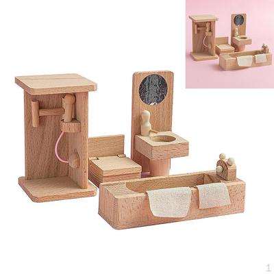 Zimmer-/Esszimmer-/Schlafzimmermöbel-Dekoration, vorgetäuschtes Spielzeug