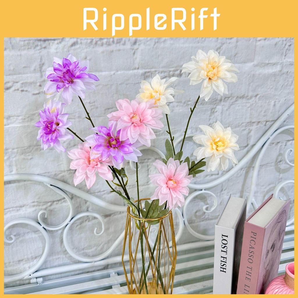 Artificial Dahlia Flower Wedding Hotel Restaurant Desktop Ornament Decoration