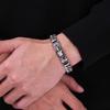 Europa Amerika Neuer Totenkopf Edelstahl Herrenarmband Tröpfelndes Parfüm Aromatherapie Mode Vielseitiger Schmuck