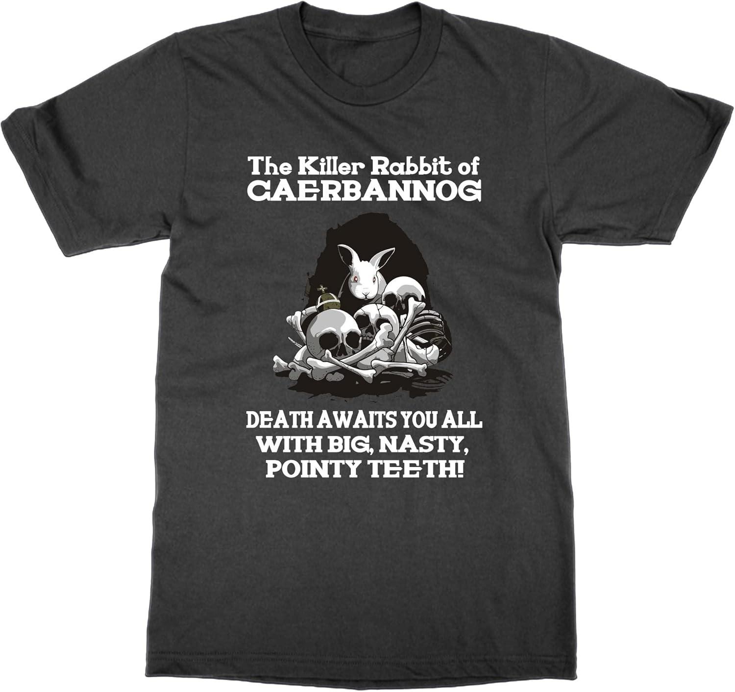The Killer Rabbit of Caerbannog T-Shirt XXXXXL чёрный