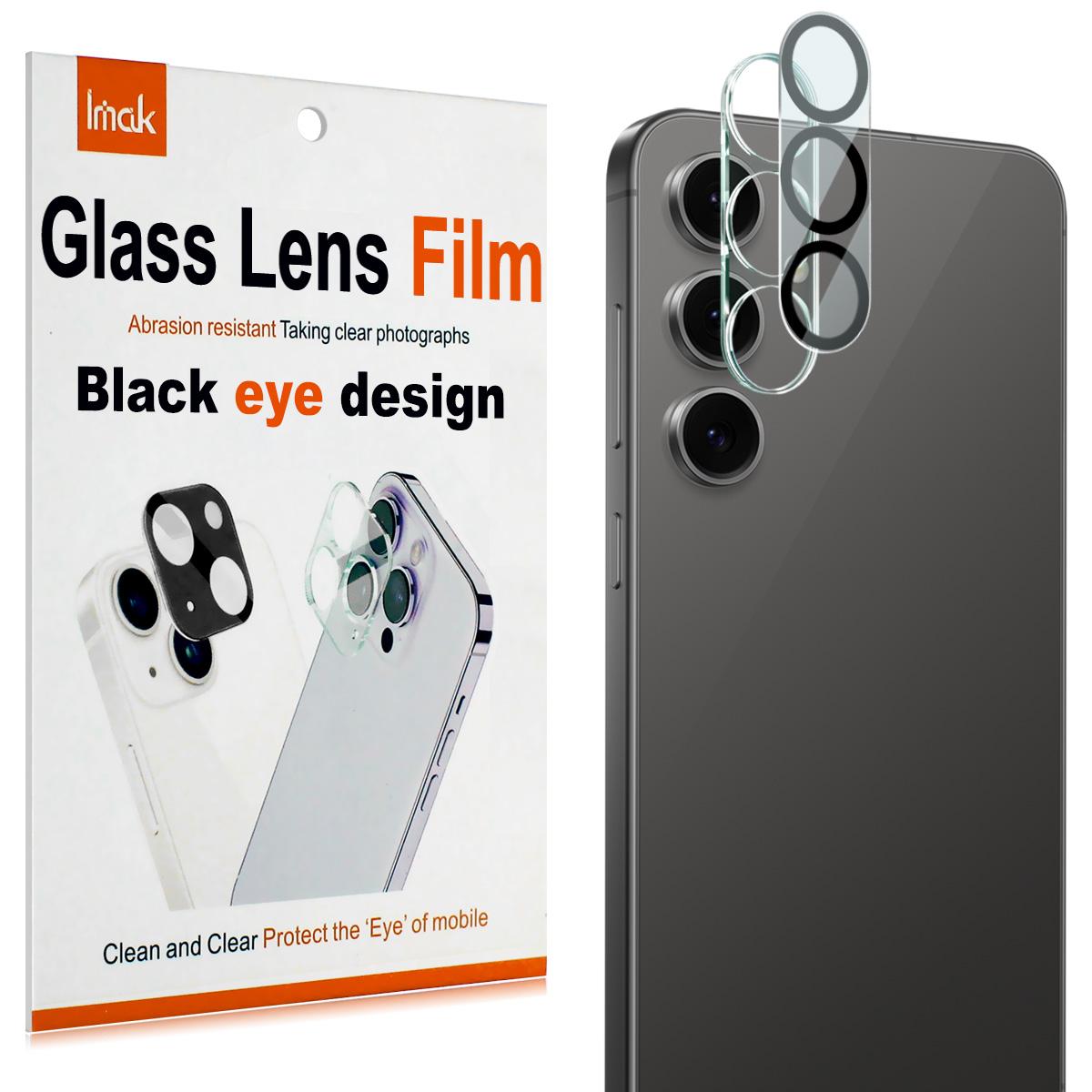 

Для Samsung Galaxy S25 FE 5G Стекло IMAK Высокой Четкости Интегрированная Стеклянная Пленка для Объектива Дизайн Черный Глаз Samsung Galaxy S25 FE 5G