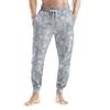 Men's Drawstring Pocket Casual Pants, Checkered Striped Printed Pocket Casual Pants, Home Sleeping Pants