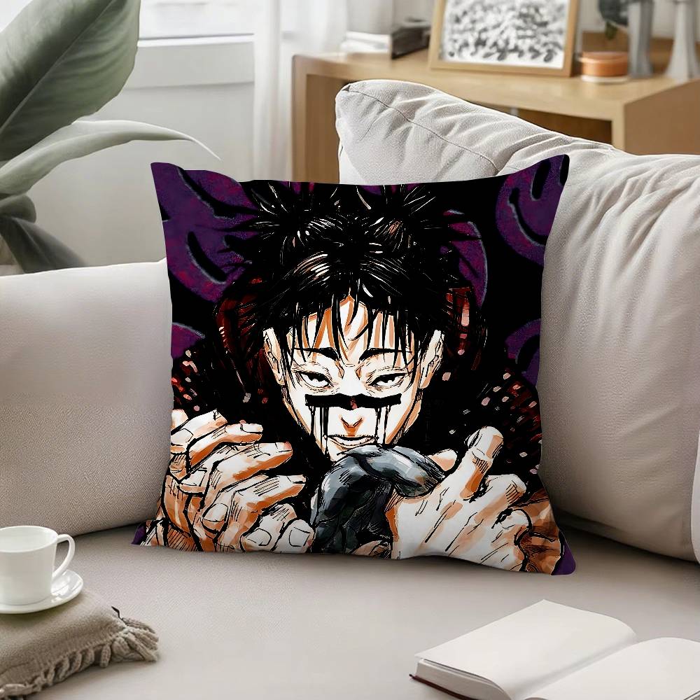 Anime C-Choso Throw Pillow Covers Pattern Cushion Cover Suitable For Sofa Bedroom Car Pillow Cover