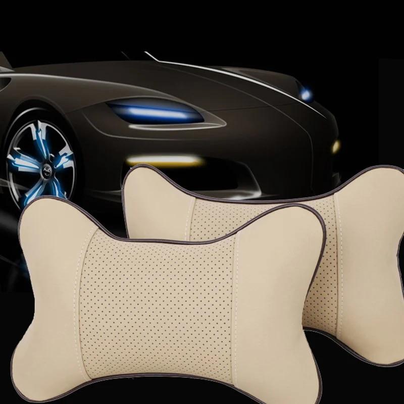 1PC Car Neck Pillow Universal Car Headrest Cushion Support Auto Seat Parts Backrest Safety Pillow Car Interior Accessories
