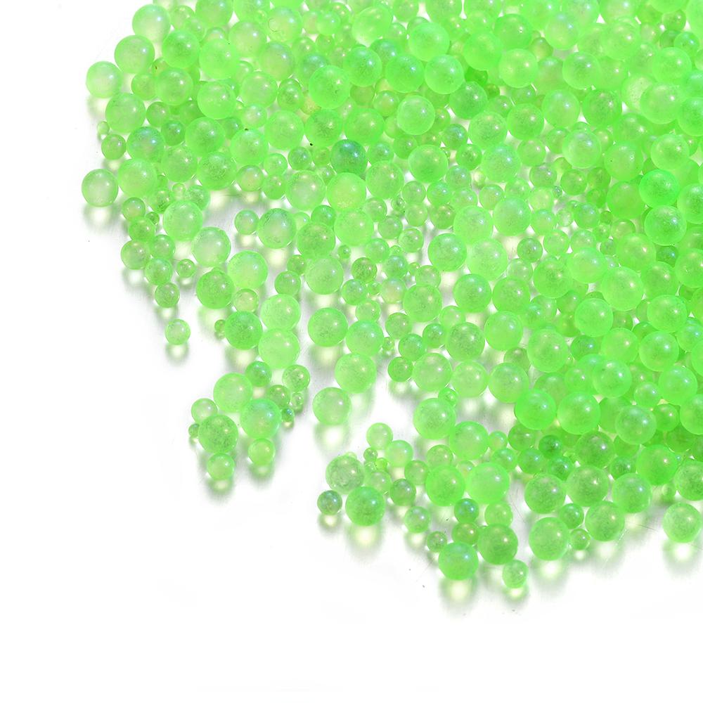 100g/Lot Colorful Mix Water Bubble Bead Mix Kawaii Epoxy Resin Fillings Mini Beads for DIY UV Epoxy Crafts Resin Art Supplies