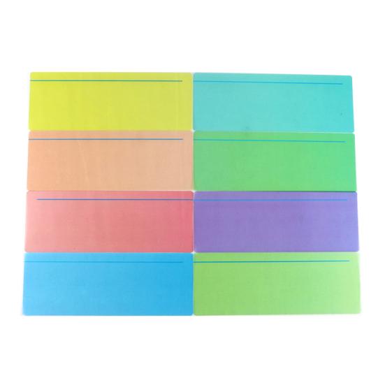 Guided Reading Strips Colored Overlay Highlight Bookmark Reading Tracking Ruler Help with Dyslexia for Children And Teaching Supply