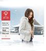 Women's Lightweight Hooded Duck Down Jacket - DRD06A0050