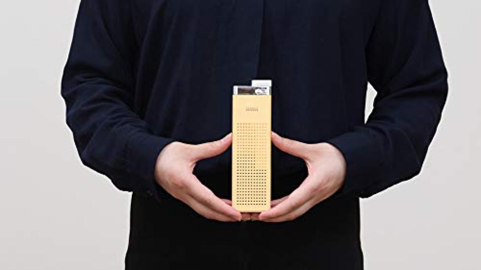 PRISMATE Rechargeable Cordless Humidifier with LED Light Tankless PR-HF041 (CA (Cream))