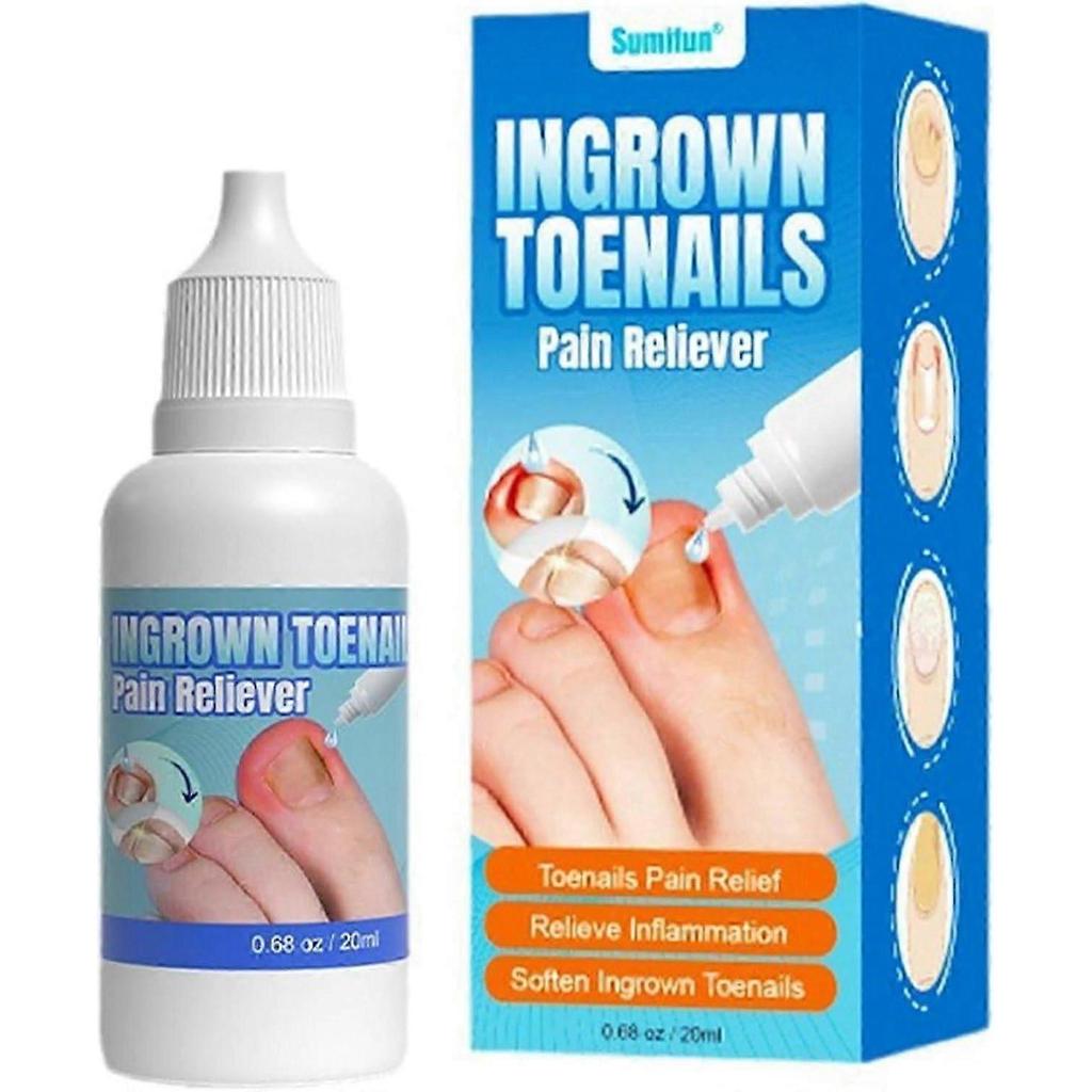 Ingrown Toenail Treatment Extra Strong,Ingrown Toenail Drop,Cuticle Care Oil for Ingrown Toenails Ingrown Toenail Tools