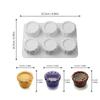 6-Cavity Chocolate Dessert Mold Creative DIY Baking Cake Molds  Pastry Making