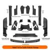 Tesla Model Y Suede Trunk Side Panels - Large Interior Modification Accessories