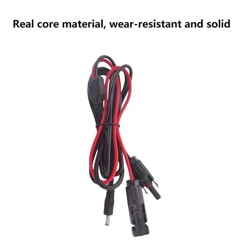 Mc4 To Dc 5521 Adapter 1.5M Extend Output Cable For Solar Panel Power Connector For Motor Home For Yacht