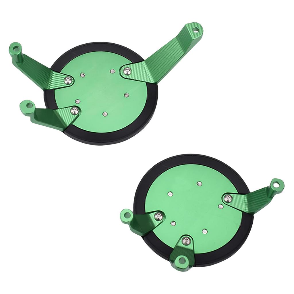 HRuizq Motorabdeckung, Motorschleifer, Motorschutz für Kawasaki Z900 (ZR900B) 2017-2024, Z1000, Z1000SX und Ninja 1000 2010-2024 (Grün)