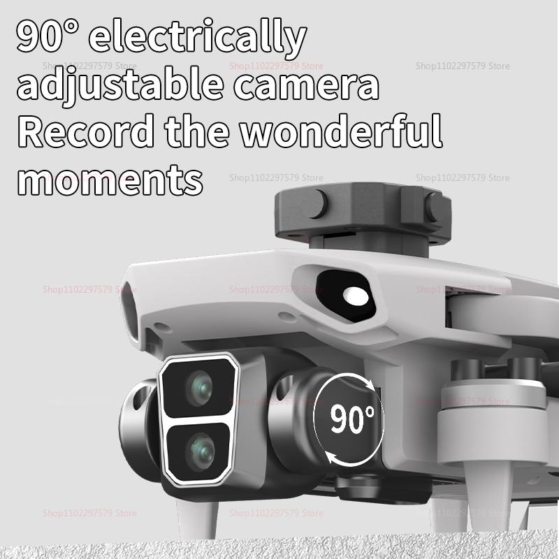 L106 8K HD Dual Camera Drone 5G FPV Brushless Motor Obstacle Avoidance Remote Control With Screen For Aerial Photography Gifts