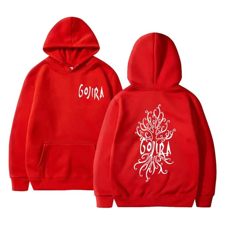 French Metal Band Gojira The Link Alive Music Album Cover Double Sided Print Hoodie Men Women Pullover Hoodies