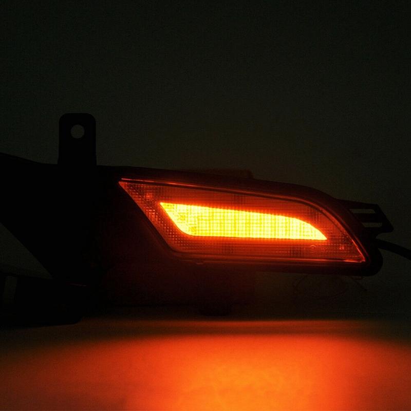 Authentic LED Smoked LED Side Marker Lamp Turn Signal Light For- Cayenne 957 2007-2010