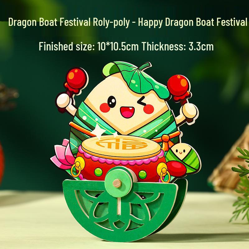 Dragon Boat Festival DIY Roly-poly Craft Kit for Kids