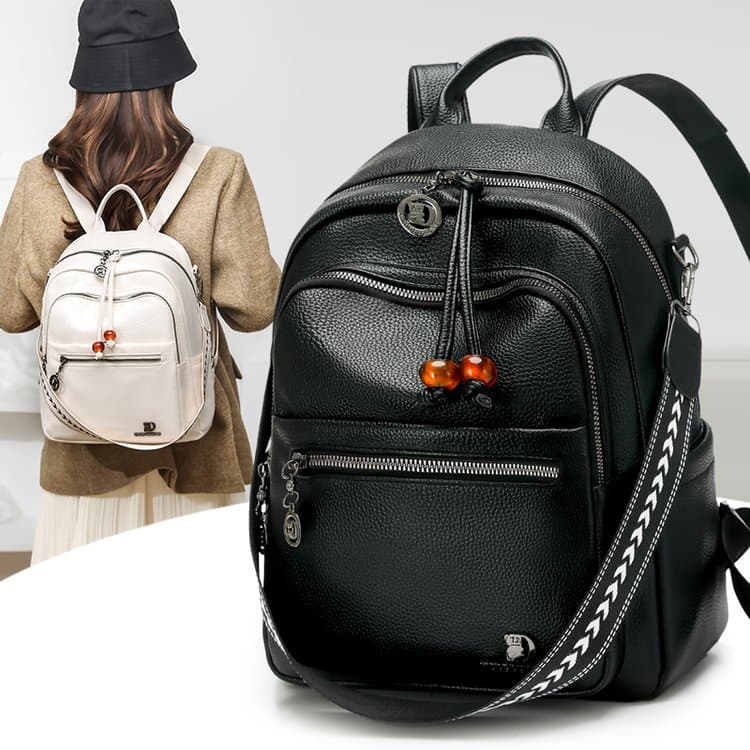 Lychee pattern backpack single shoulder dual-purpose women's backpack
