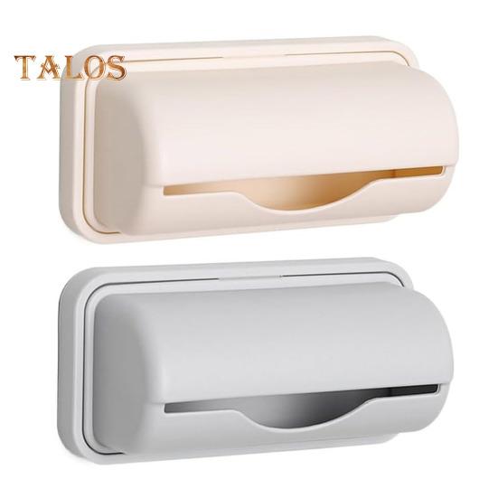 Garbage Bag Storage Box Dispenser Compact Design Quick Access Easy Installation Kitchen Bathroom Trash Bag Holder Dispenser