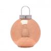 Rose Champagne Mercury Glass LED Fairy Light Bauble Ornament - 20cm