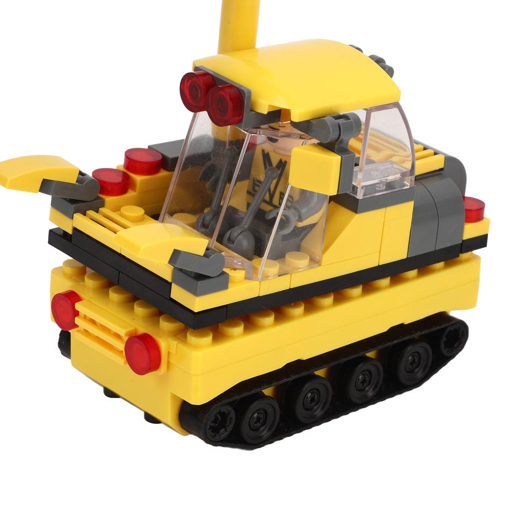 RC Car That Follows The Black Line You Draw DIY Building Block Assembly Engineering Truck Automatic Induction Road Recognition Car