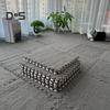 Plush Puzzle Carpet Interlocking Floor Mat DIY Non-Slip Carpet Tiles Baby Playmat for Living Rooms Bedroom Playroom Children's Rooms