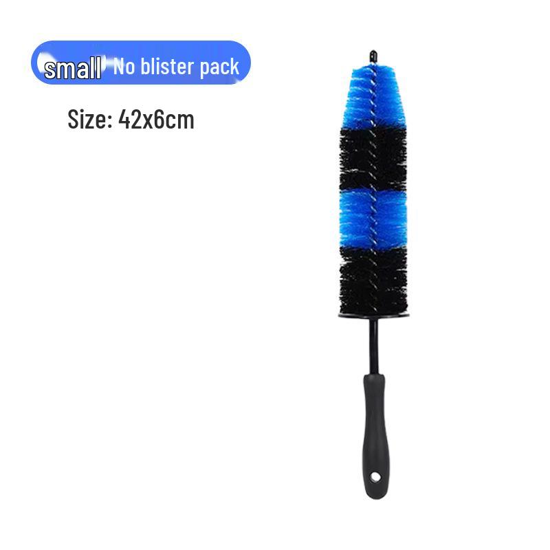 Long-Handled Soft Bristle Tire & Wheel Brush for Car Detailing