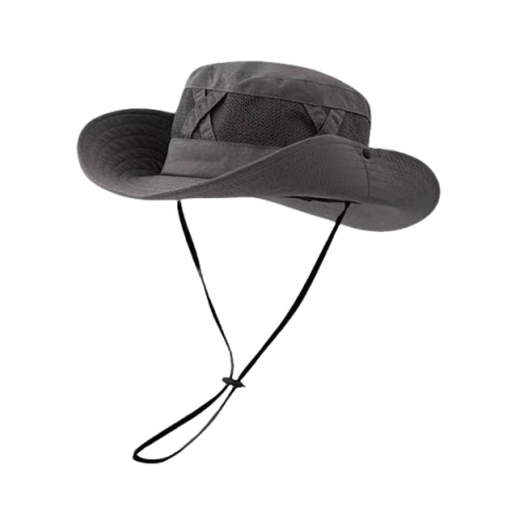Fashion Breathable Summer Bucket Hat Portable Casual Sun Hat Sun Protection Panama Cap Mountaineering