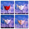 Unisex Masquerade Mask Beauty Mask Cosplay Mask Mechanical Half Face Mask for Carnival Halloween Dress Up Party Mask