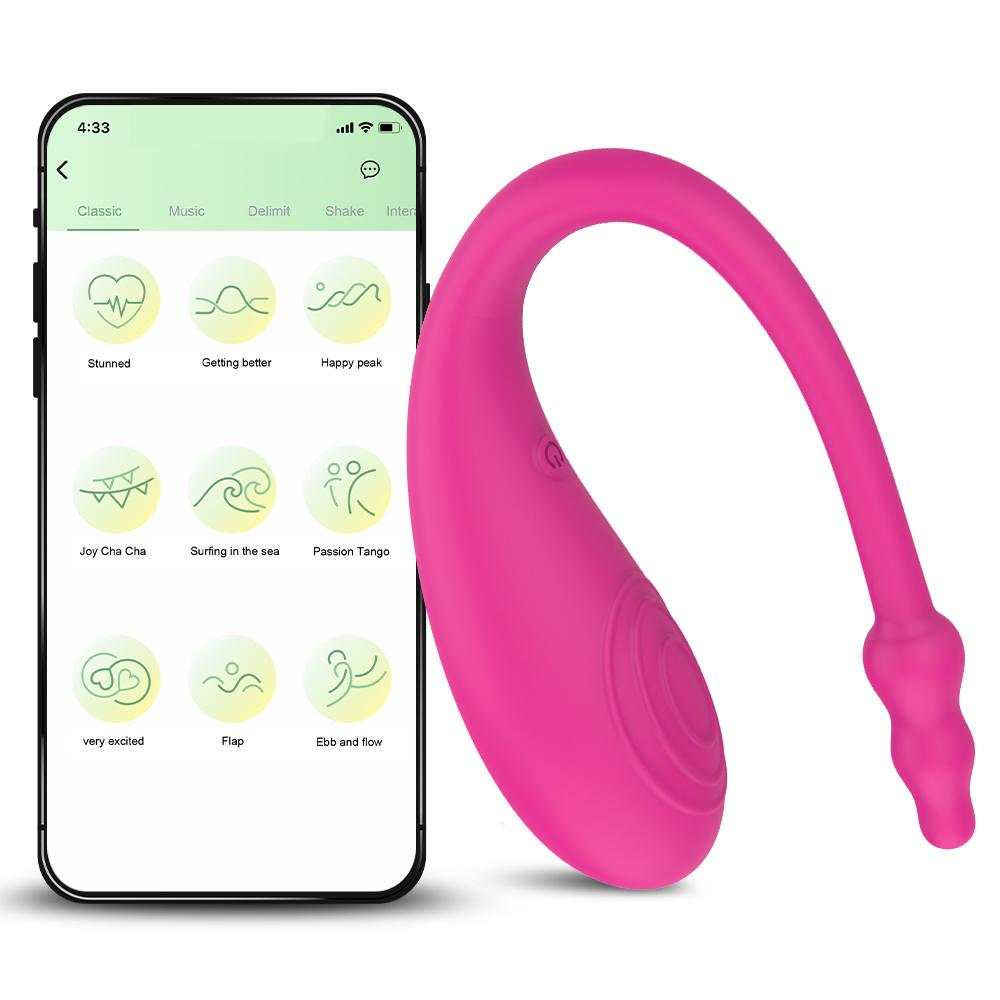 Vagina Bluetooth APP Vibrators Clitoris Stimulation Vibrating Egg G Spot Anal Massager Sex Toys for Women Panties Wearable Balls