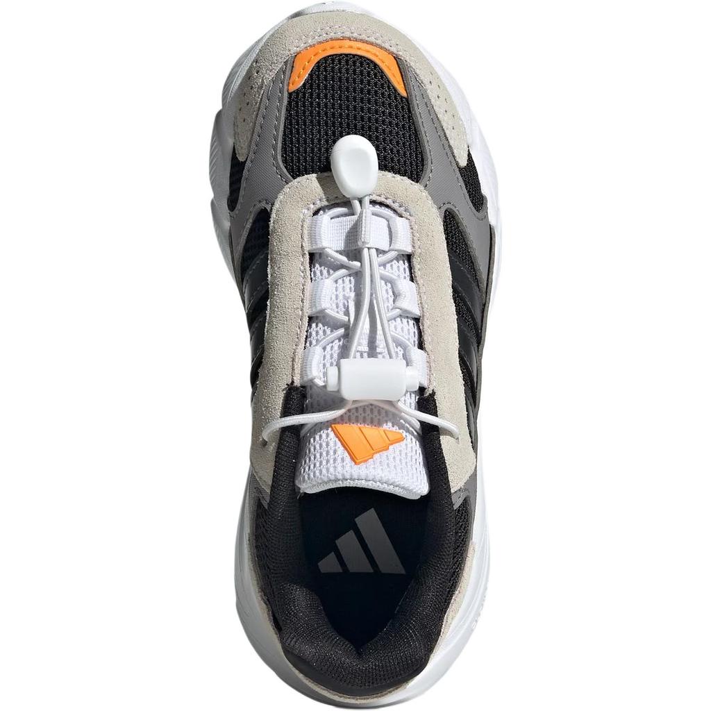 Adidas Crazy Chaos 2000 Mesh Comfortable Fashion Durable Breathable Low Top Casual Shoes Kids Sneaker Gray Black IH0913