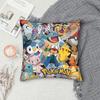 Square Pillowcases Polyester Room Pokemoned Cushion Cover Funny Home Decoration Pillow Cover 40*40