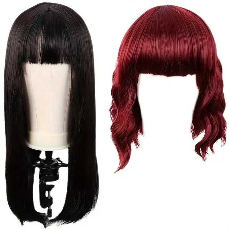 22 Inch Mannequin Head With Stand Canvas Head Wig Model With Mount Hole For DIY Wig Making