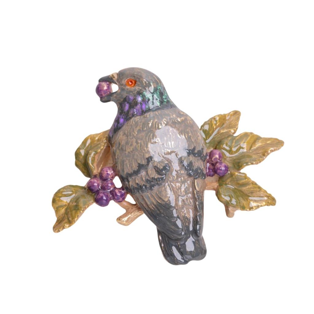 SUUPalnart Poc: Rock Dove Obi Clip (Comes in a special deluxe box) Kimono Obi Clip (Japanese traditional clothing accessory brand)