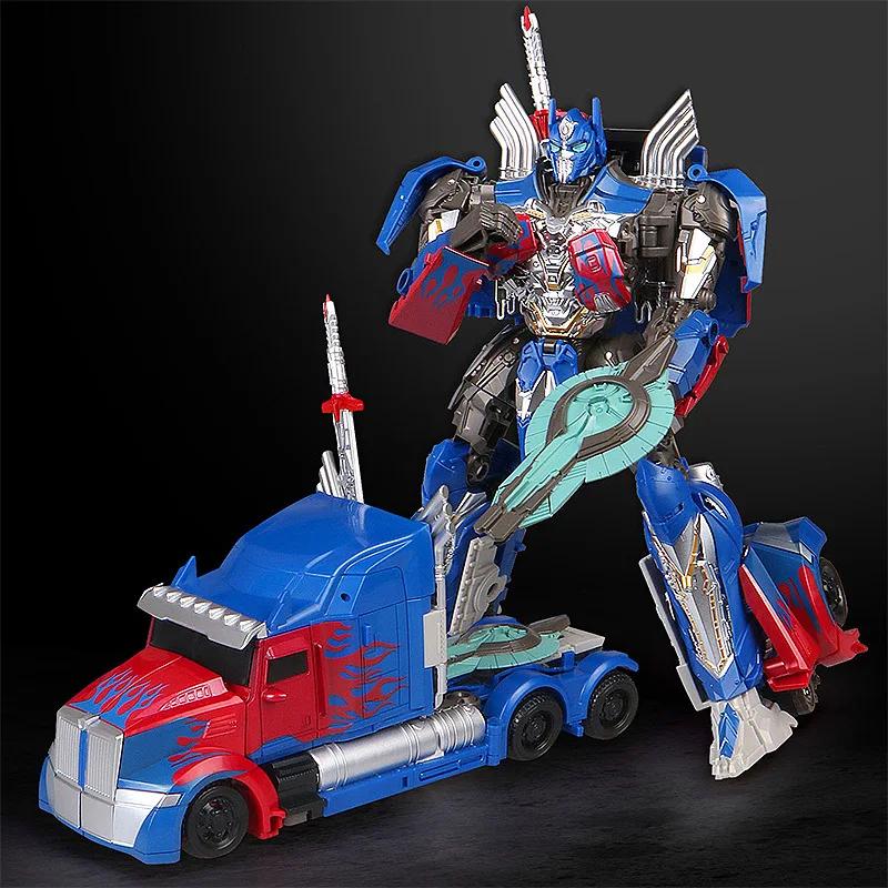 Black Mamba Transformation G1 BMB Barricade TF5 Polic Car Model Voyager Oversize Action Figure Toys Gift Boy NO BOX