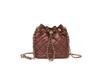 Chain Light Argyle Crossbody 2024 Luxury Drawstring Bucket Bag For Women