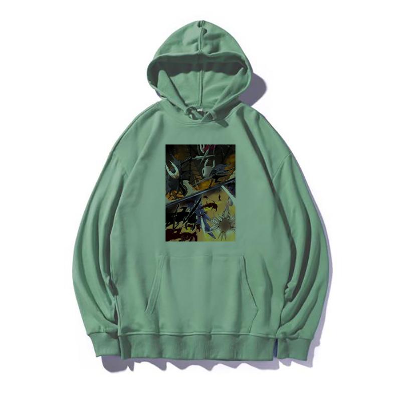 Buy Hoodie Yellow Light Green Light Pink Violet Hoodies Hollow Knight Team Cherry Shovel