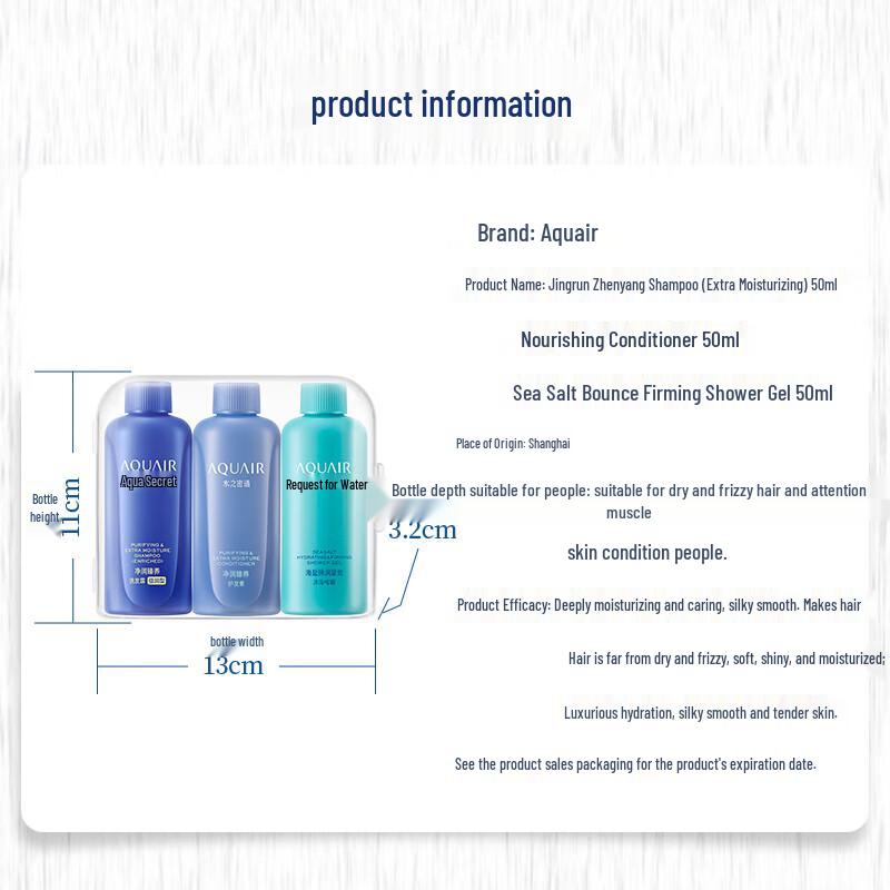 Aqua Label Deep Nourishing Travel Set