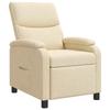 Recliner Cream Fabric
