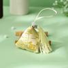 Dragon Boat Festival Sachet Perfume Bag Mosquito Repellent Argy Wormwood Small Pendant Triangle Zongzi Filled Spice Carry-on Embroidery Tassel Pouch