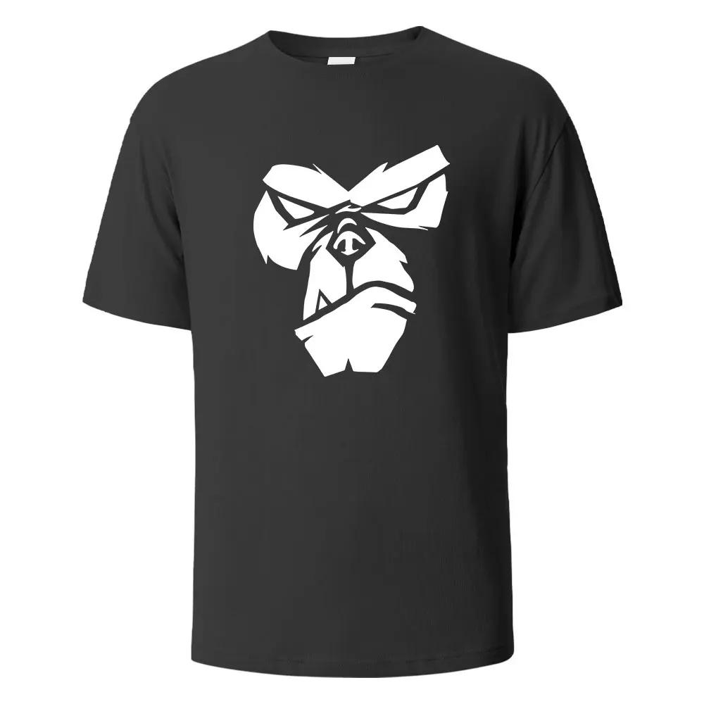 Face Funny Print T-Shirt Summer Tees For Men Women 100% Cotton O-neck Oversize Casual Short sleeved Streetwear Basic Top