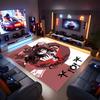 Anime Code Geass Printed Absorbent Washable Carpet,Non-Slip Bathroom Mats,Kitchen Rugs,Living Room Entrance,Camping Picnic Rugs
